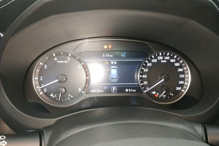 Used Infiniti QX50 2020 Revised Version 2.0T All-Wheel Drive Elite Edition Instrument Cluster