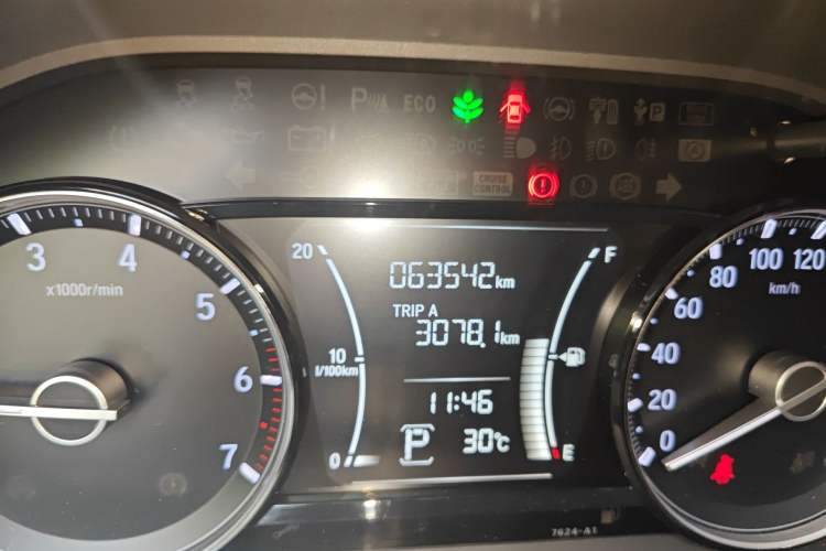 Used Honda Crider 2019 180 Turbo CVT Comfort Edition China V Odometer Close Up