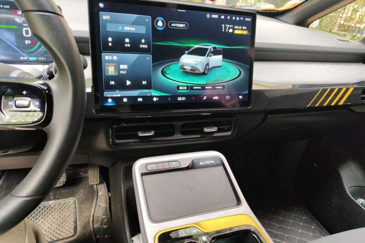 Used AION Y 2021 70 Enjoyment Tech Edition Audio And AC Panel