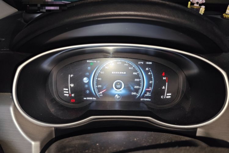 Used Geely Auto Emgrand X7 Sport 2018 1.8TD Automatic Two-Wheel Drive Smart 4G Connected Version Instrument Cluster