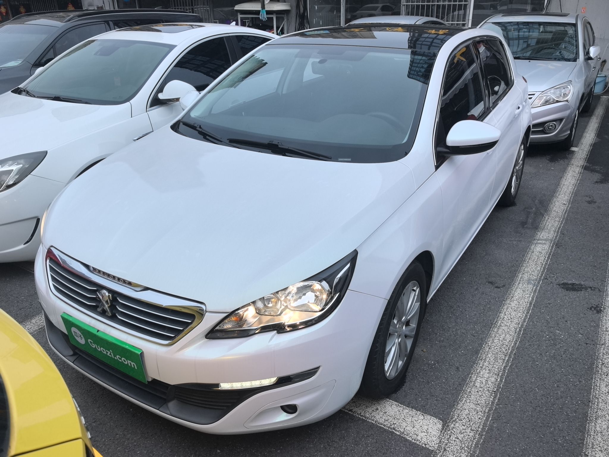 تحت مقدمة السيارة