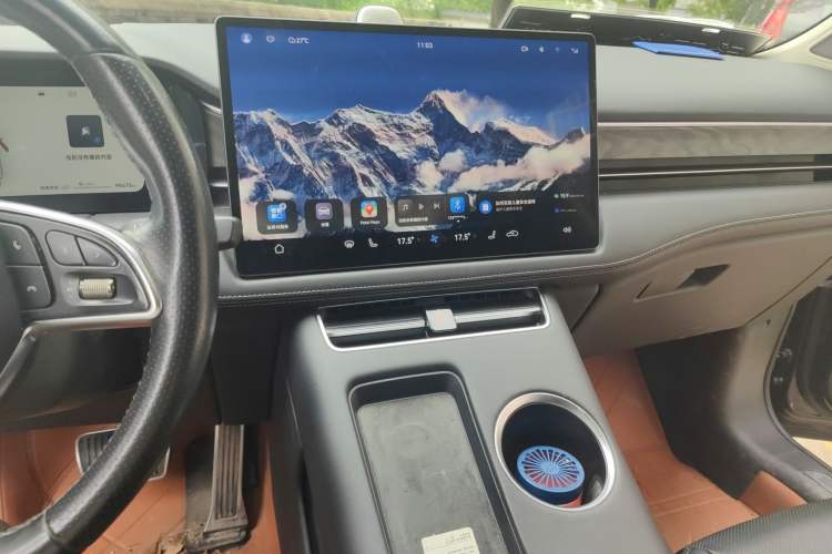 Used Hima AITO M5 2022 Range-Extended Rear-Drive Standard Version Audio And AC Panel