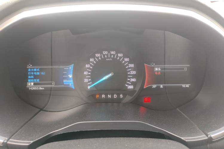 Used Ford Edge 2017 EcoBoost 245 Two-Wheel-Drive Sporty 7-Seater Instrument Cluster