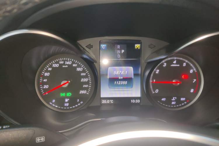 Used Mercedes-Benz GLC Coupe 2017 GLC 260 4MATIC Coupe SUV Instrument Cluster