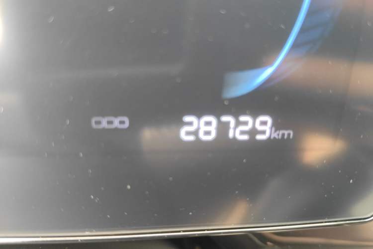 Used BYD Qin PLUS 2023 Champion Edition DM-i 55KM Leading Model Odometer Close Up