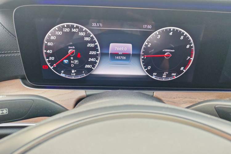 Used Mercedes-Benz E-Class 2018 Facelift E 300 L Luxury Edition Instrument Cluster