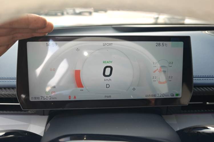 Used NETA GT 2023 580 AWD Instrument Cluster