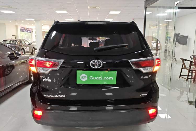 Used Toyota Highlander 2017 2.0T Four-Wheel Drive Elite Edition 7-Seater Rear