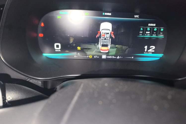 Used Roewe RX5 MAX 2019 300TGI Automatic Smart Cabin Flagship Edition Odometer Close Up
