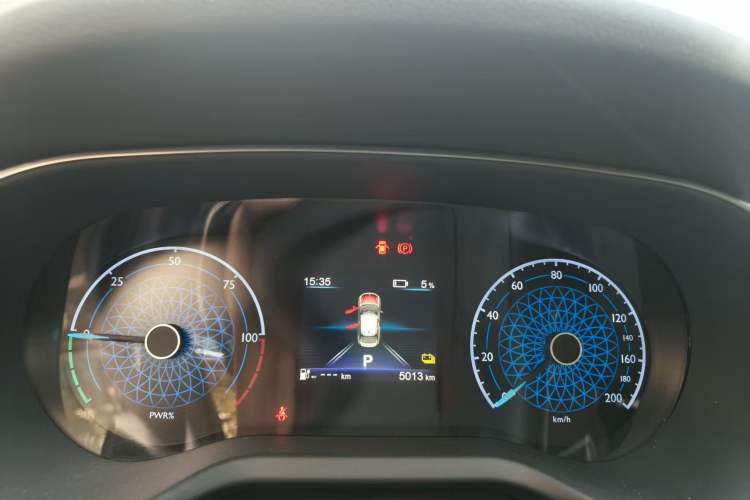 Used Hongqi E-QM5 2022 431 km Battery-Swap Enjoyment Version Instrument Cluster