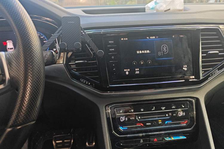 Used Volkswagen Teramont X 2020 380TSI Four-Wheel Drive Prestige Luxury Edition Audio And AC Panel