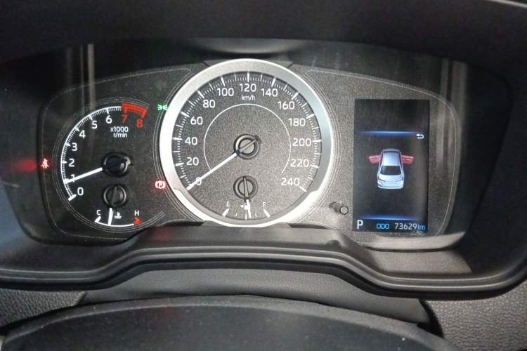 Used Toyota Corolla 2021 TNGA 1.5L CVT Pioneer Edition Instrument Cluster