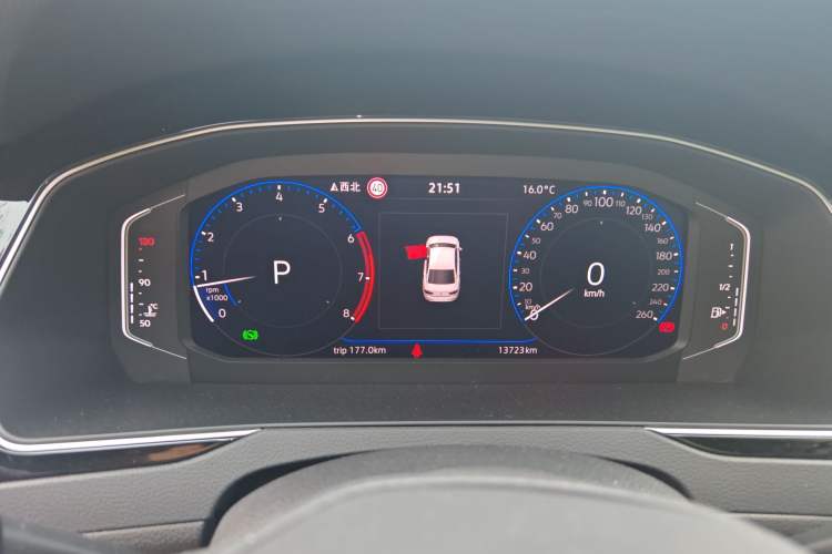 Used Volkswagen Magotan 2023 2 Million Units Commemorative Edition 330TSI DSG Luxury Version Instrument Cluster