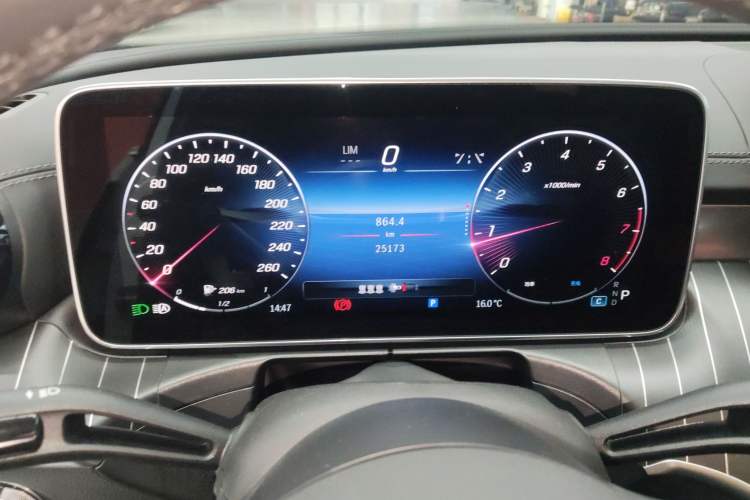 Used Mercedes-Benz C-Class 2024 Second Facelift C 260 L Sport Edition Instrument Cluster