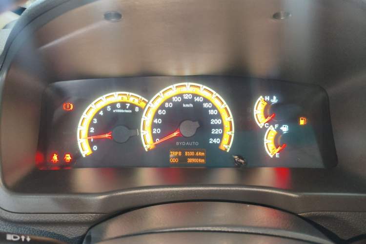 Used BYD F3 2015 Energy-Saving Edition 1.5L Manual Luxury Model Instrument Cluster