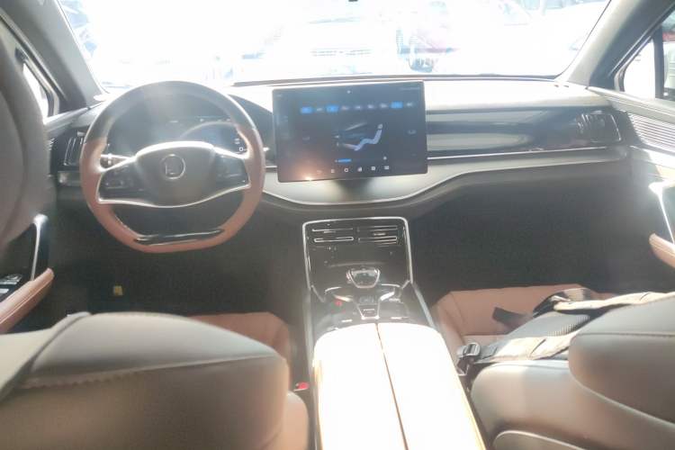 Used BYD Tang New Energy 2024 DM-i Glory Edition 112KM Prestige Model Center Console