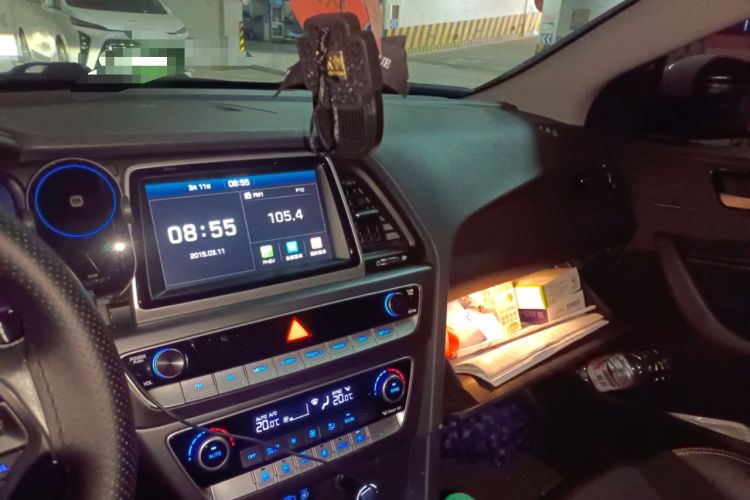 Used Hyundai Sonata Plug-in Hybrid 2018 2.0 PHS Smart Connect Version China V Standard Audio And AC Panel