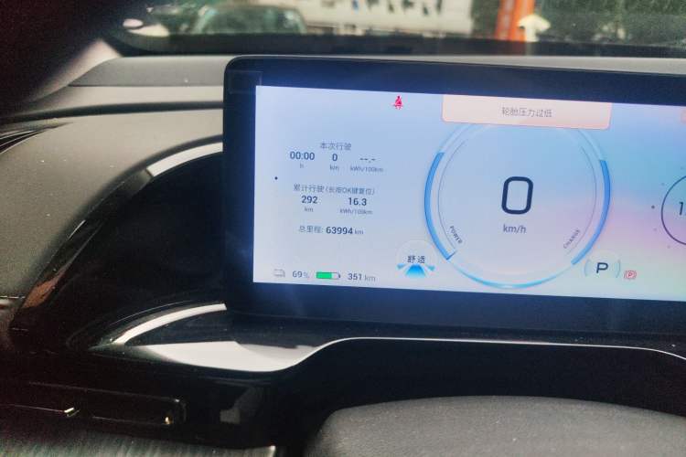 Used AION S MAX 2024 70 Star Edition Odometer Close Up