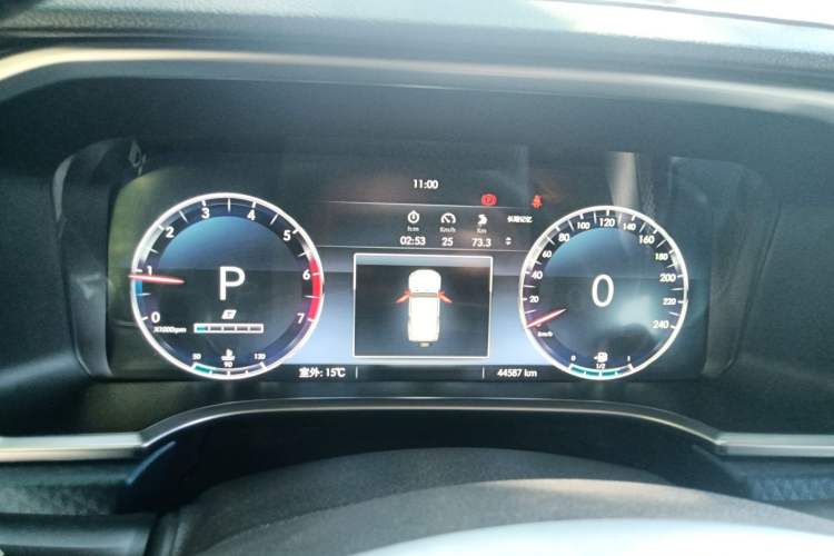 Used BAIC Off-Road BJ40 2019 2.3T Automatic Four-Wheel Drive Urban Hunter Edition Premium Model China VI Emission Standard Instrument Cluster