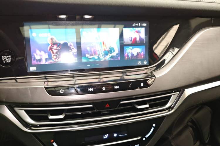 Used CHANGAN CS35PLUS 2019 1.4T DCT Chuanlian Blue Whale Edition Audio And AC Panel