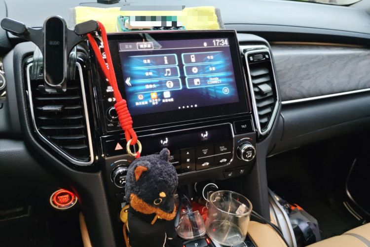 Used Honda UR-V 2020 370TURBO Four-Wheel Drive Prestige Edition Audio And AC Panel