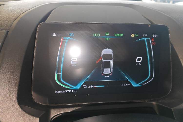 Used BYD Yuan New Energy 2019 EV360 Smart Connect Enjoyment Model Instrument Cluster