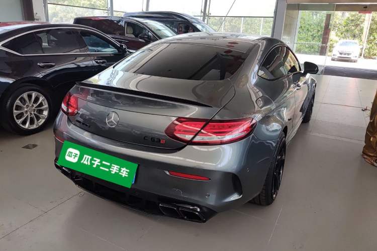 Used Mercedes-Benz C-Class AMG 2019 AMG C 63 Coupe Rear Right 45 Deg