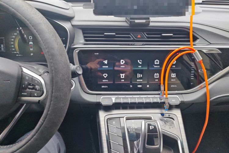 Used Geely Auto Emgrand X7 Sport 2020 1.8TD DCT Smart Connect PRO Audio And AC Panel