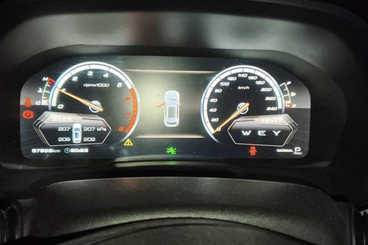 Used Wey VV7 2017 VV7c 2.0T Luxury Model Instrument Cluster