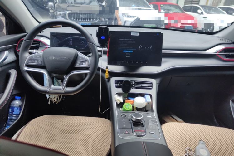 Used BYD Destroyer 05 2022 DM-i 55KM Prestige Model Center Console