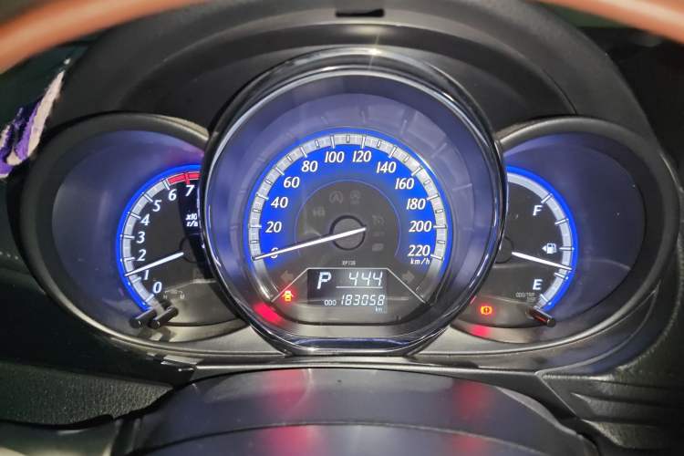 Used Toyota YARiS L Zhi Xuan 2019 1.5G CVT Xuan Dong Sunroof Version China VI Standard Instrument Cluster