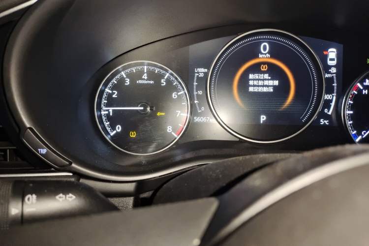 Used Mazda 3 Axela 2021 1.5L Automatic Zhiyue Edition Odometer Close Up