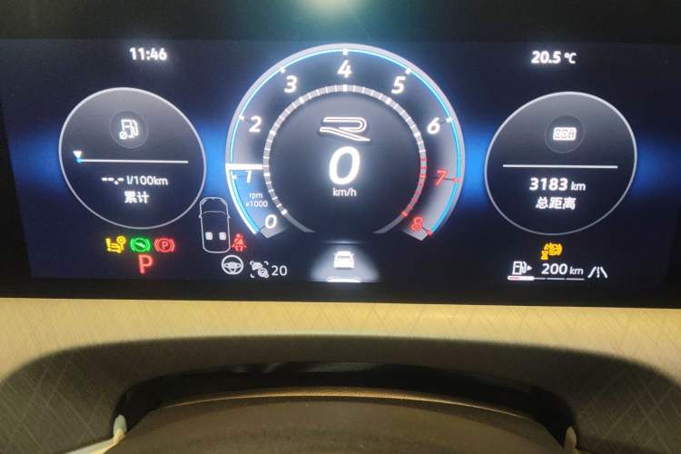 Used Volkswagen Talagon 2026 Model 450TSI Four-Wheel Drive Flagship 6-Seater Instrument Cluster