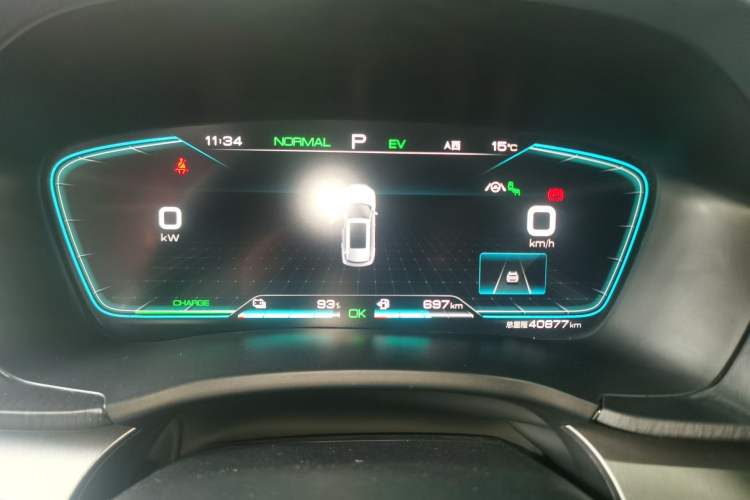 Used BYD Song PLUS New Energy 2021 DM-i 51KM Prestige Model Instrument Cluster