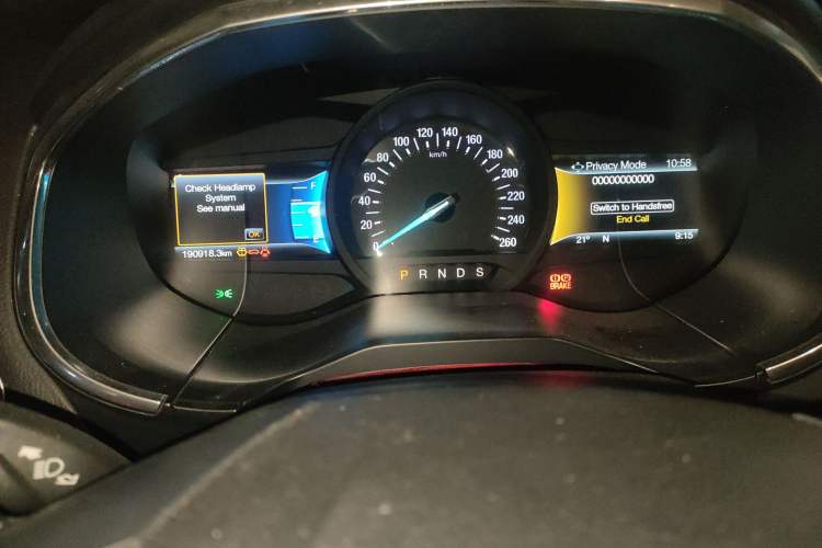 Used Ford Edge 2015 2.0T GTDi 4x4 High-Grade Model Instrument Cluster