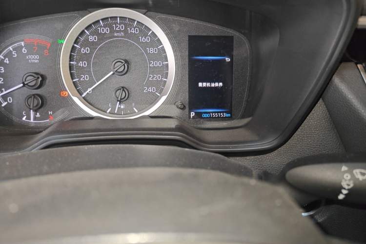 Used Toyota Corolla 2019 1.2T S-CVT GL-i Elite Edition Odometer Close Up