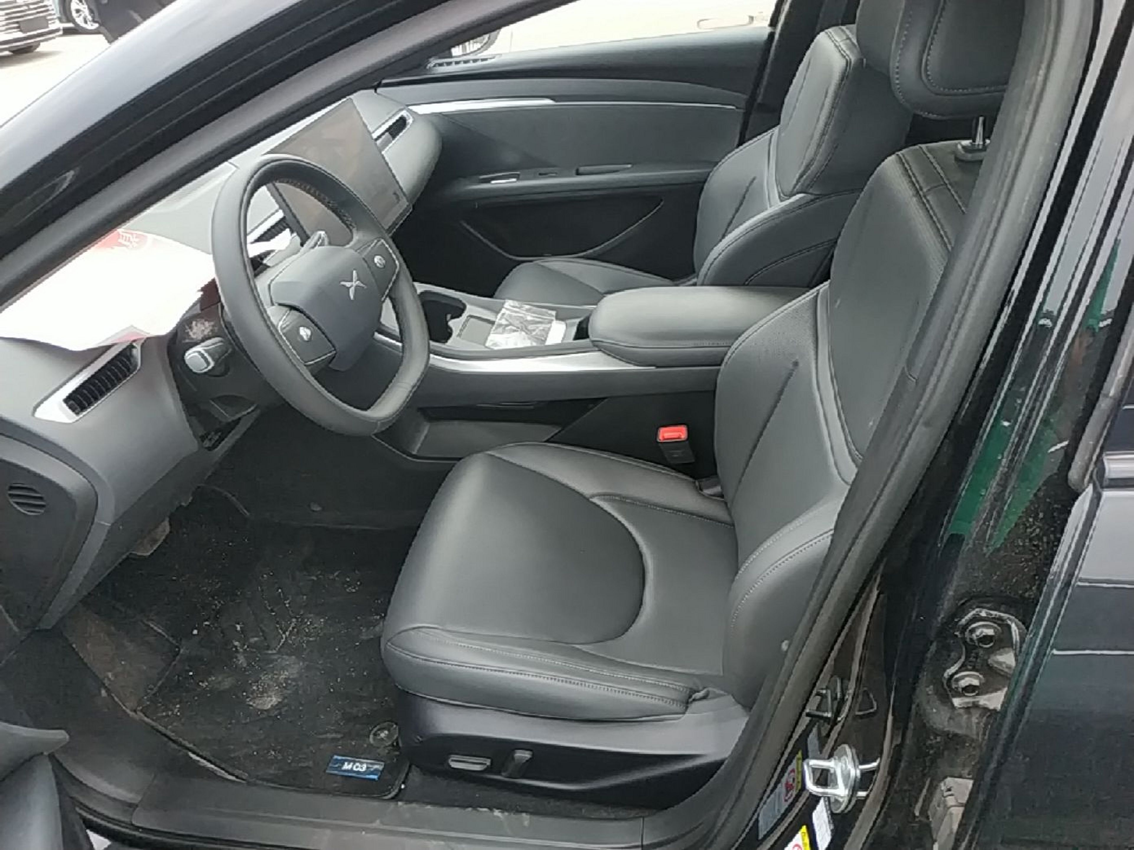 Avant de la voiture