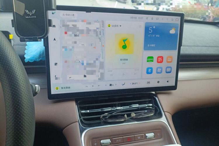 Used Wuling Xingguang S 2024 510km Flagship Edition Audio And AC Panel