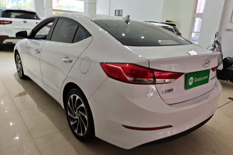Used Hyundai Elantra (6th Generation / Lingdong) 2019 1.5L CVT ZhiXuan – Elite Version Rear Left 45 Deg