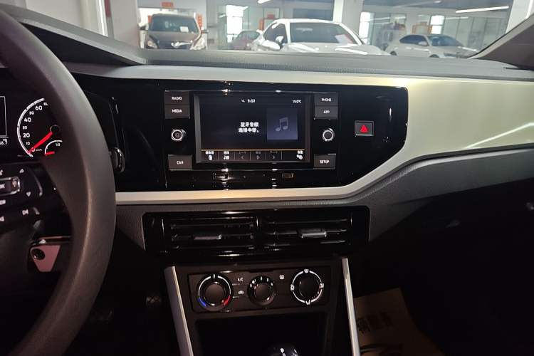 Used Volkswagen Polo 2019 Plus 1.5L Automatic Colorful Technology Edition Audio And AC Panel