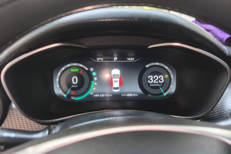 Used BAIC Beijing EU5 2019 R500 Smart Wind Edition Instrument Cluster