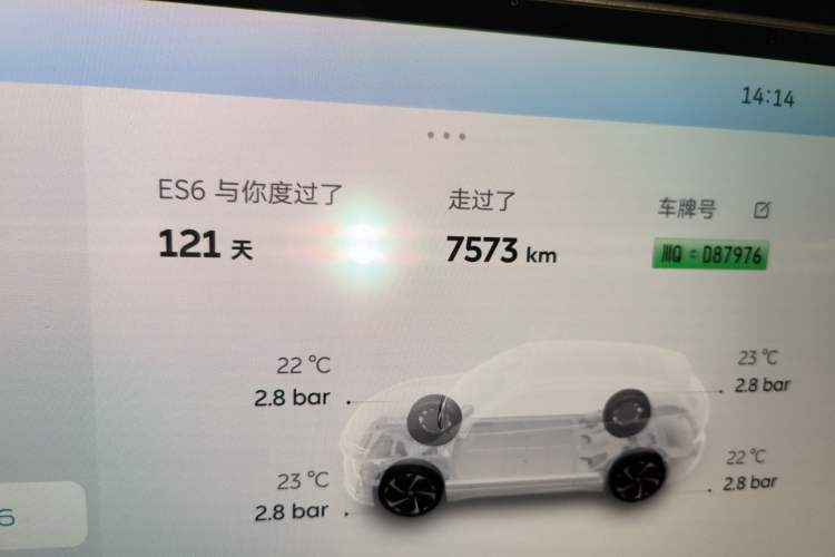 Used Nio ES6 2025 75 kWh
