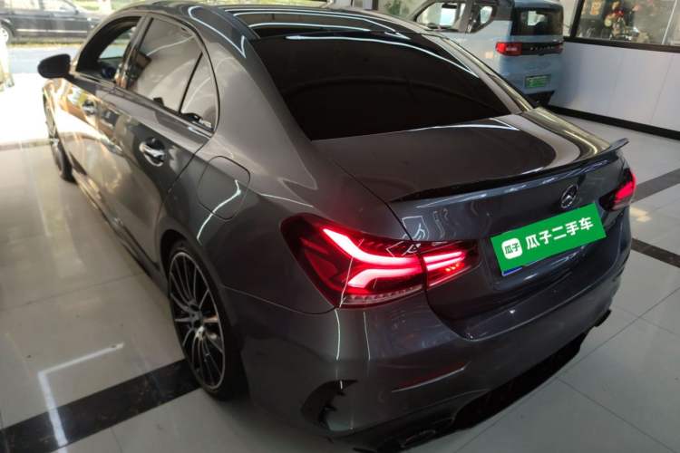 Used Mercedes-Benz A AMG 2022 AMG A 35 L 4MATIC Rear Left 45 Deg