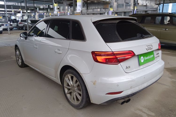 Used Audi A3 2018 30th Anniversary Edition Sportback 35 TFSI Ambition Model Rear Left 45 Deg