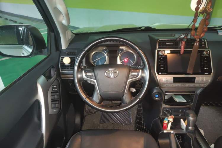 Used Toyota Prado 2018 3.5L Automatic TX-L NAVI with Rear-Mounted Spare Tire Steering Wheel