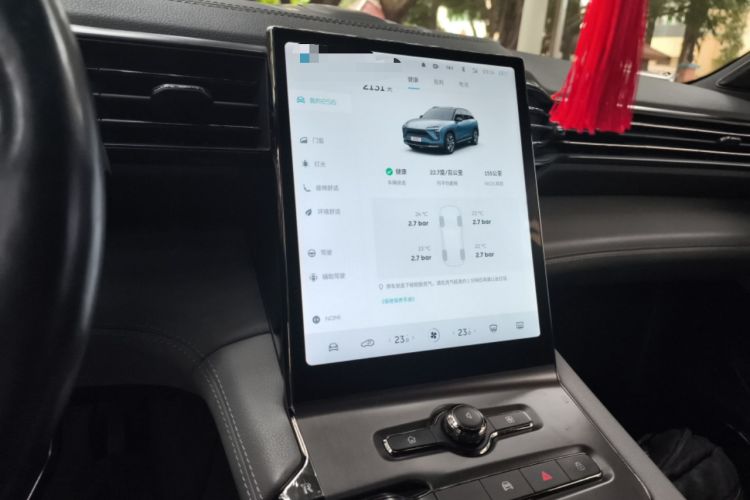 Used Nio ES6 2020 420 km Sport Edition Audio And AC Panel