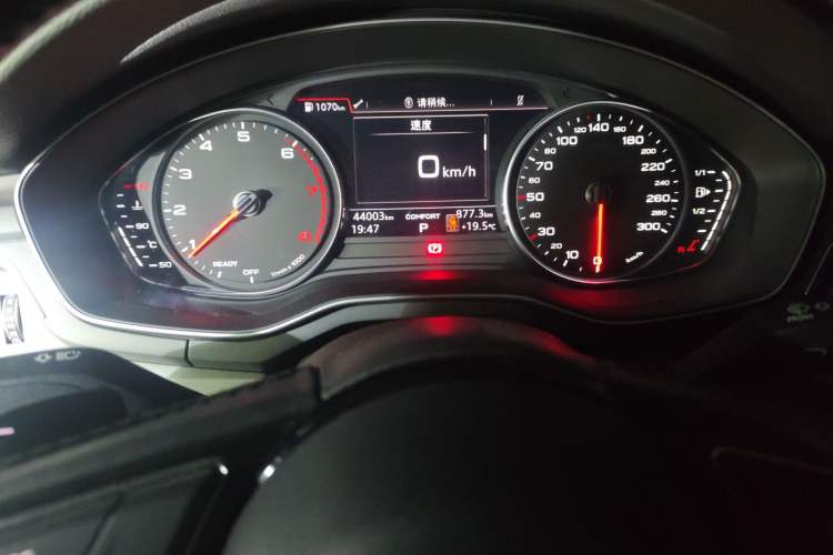 Used Audi A4L 2019 40 TFSI Ambition China VI Instrument Cluster