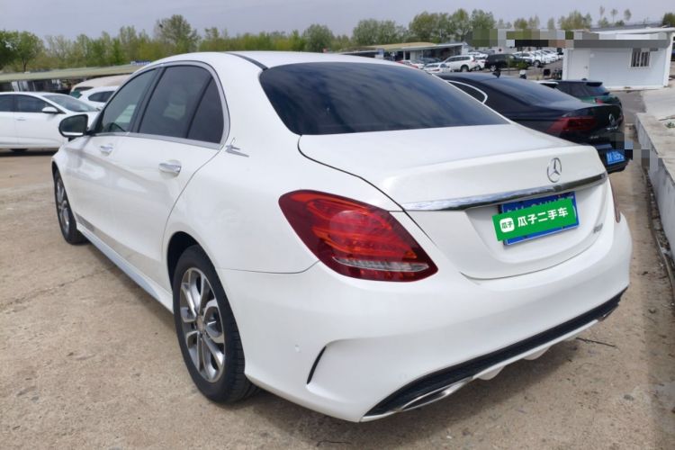 Used Mercedes-Benz C-Class 2015 Restyled C 180 L Sport Edition Rear Left 45 Deg