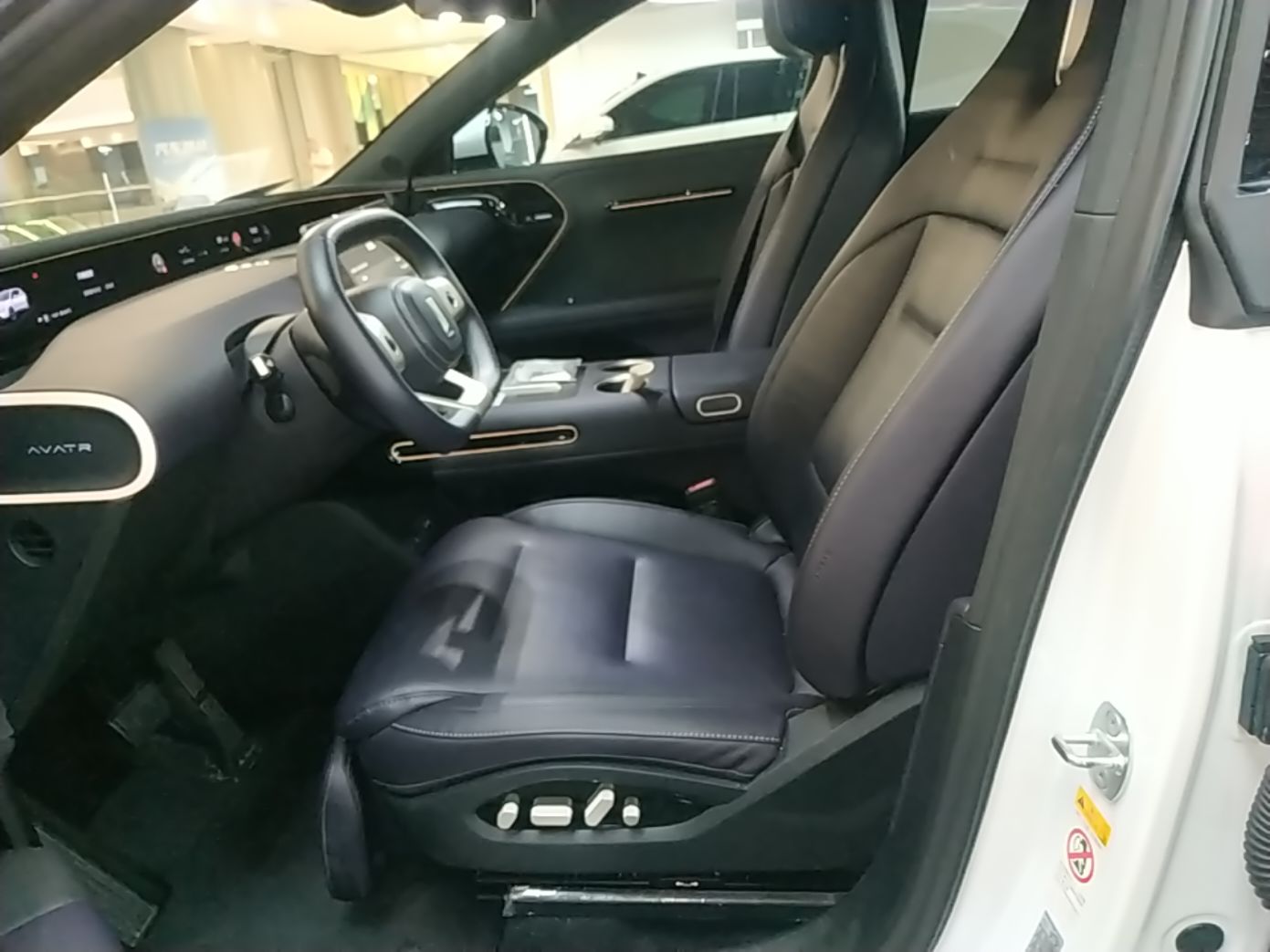 Avant de la voiture