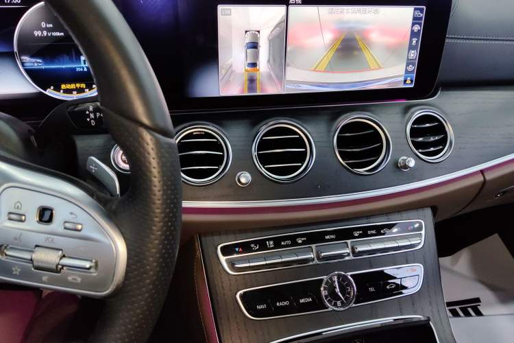 Used Mercedes-Benz E-Class 2020 E 300 L Sport Luxury Edition Audio And AC Panel